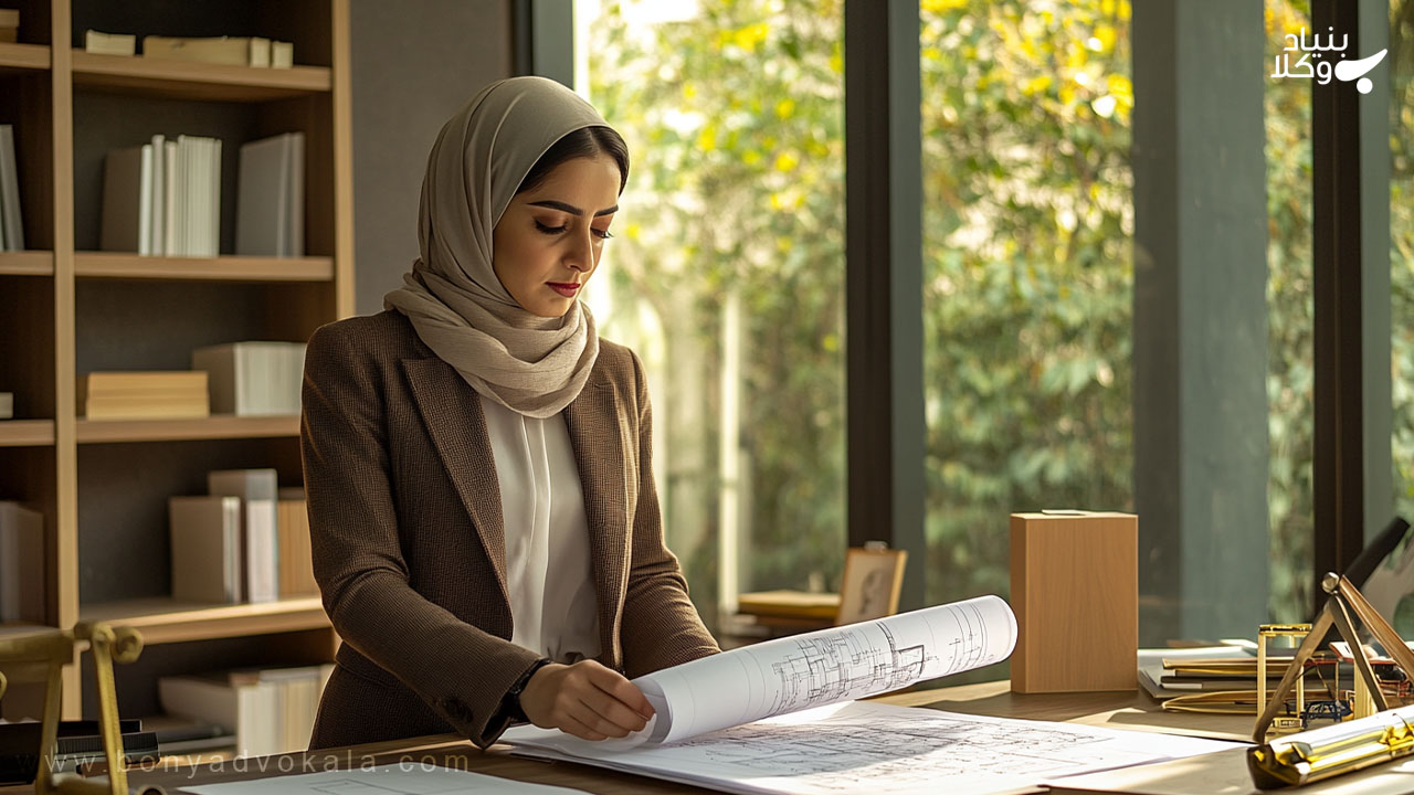 نحوه محاسبه فضا و مساحت عقب‌ نشینی