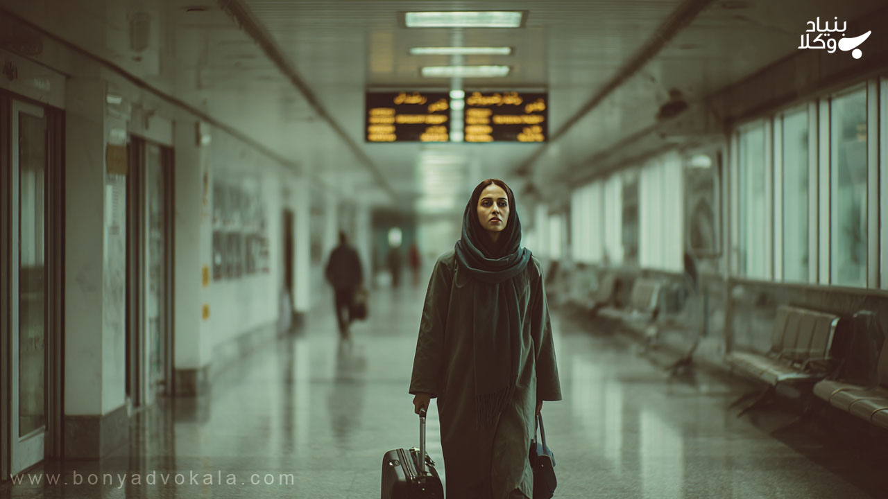 درخواست اذن خروج از کشور