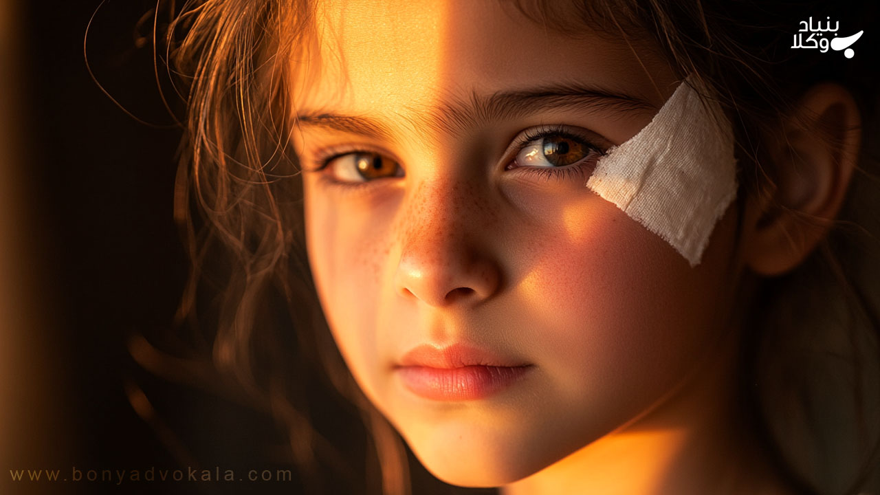 دیه کبودی چشم