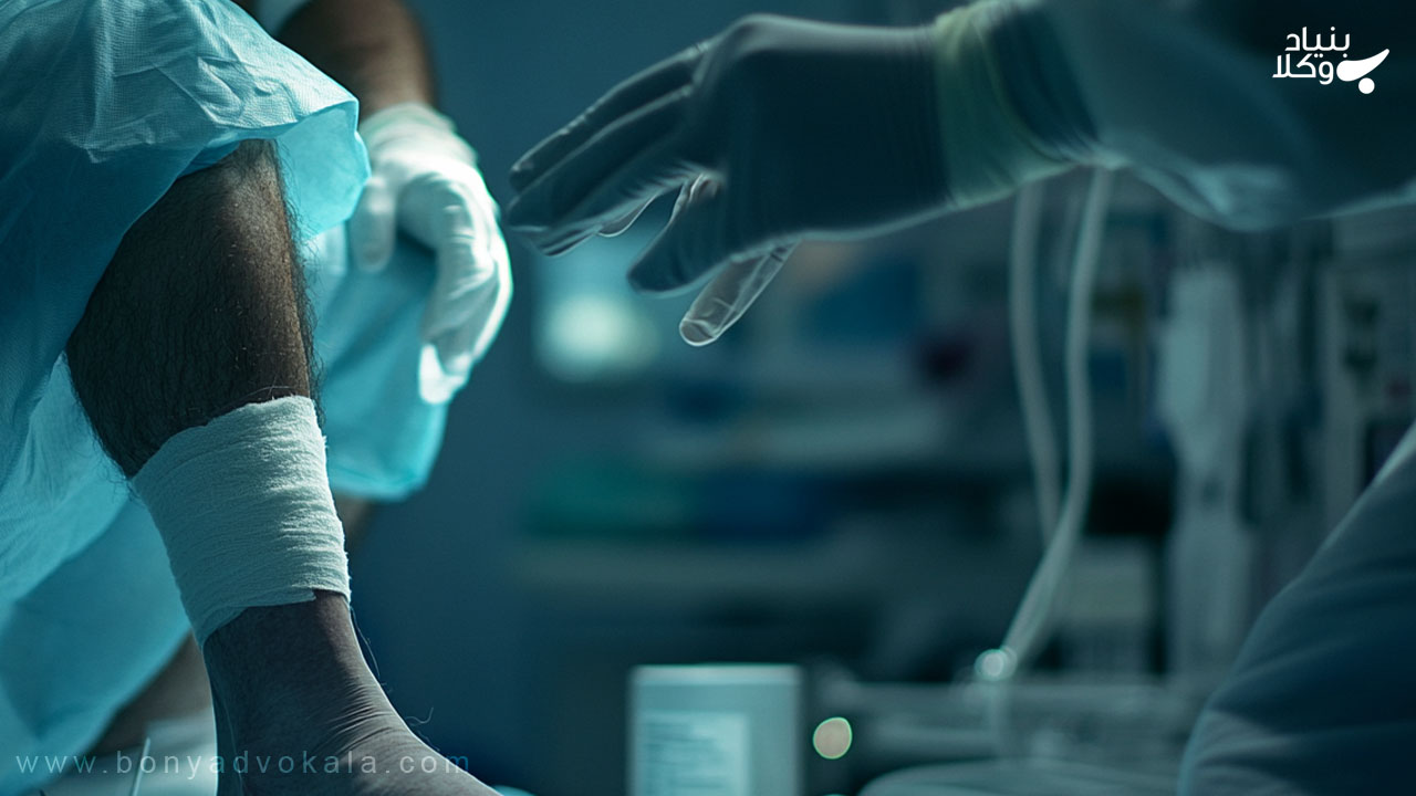 دیه کبودی پا