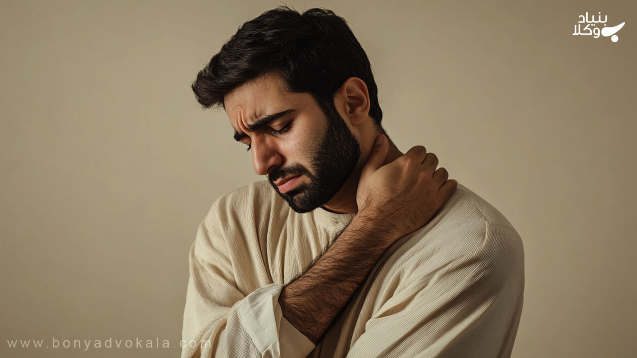 دیه کبودی گردن